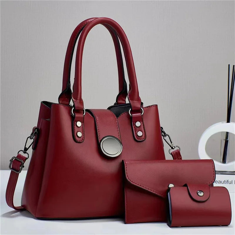 New High Capacity Fashion Trend Messenger Bags Luxury Women's Bags Womens Handbags Tote Bag Handbag Set