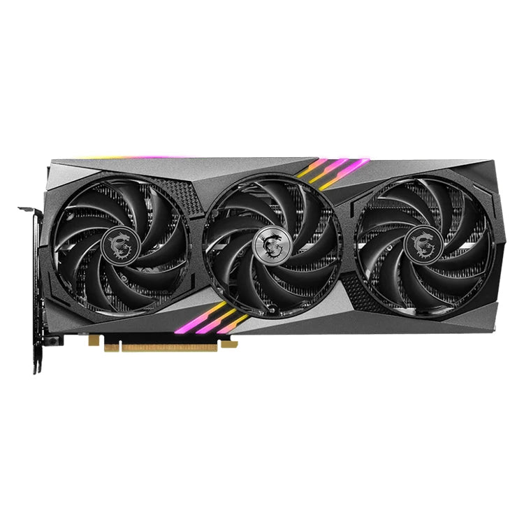 Used MSI GeForce RTX 4070 GAMING TRIO 12G Graphics Card With 12GB GDDR6X 192 Bit Memory Support OverClock