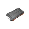 Portable Waterproof 10000Mah Hand Crank Solar Power Bank With Phone Holder and Strong Torch Function
