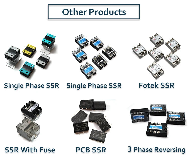 Miniature High-Power 15/20 Amp Solid State Relay 0-10V Sealed Protection Single Phase 10VDC/220VAC 5V Model SSR for Switching