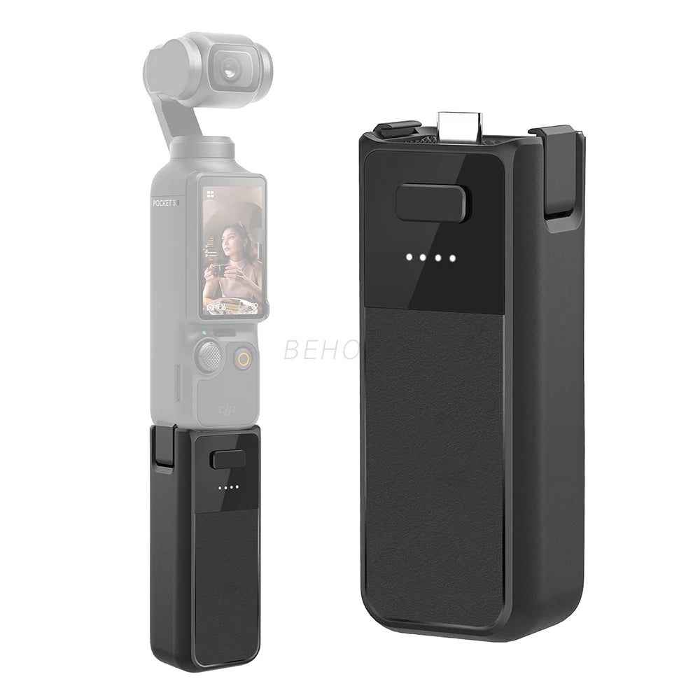 Fast Charging 2800MAh Power Bank Portable Large Capacity Battery Handle Type-C  for DJI OSMO Pocket 3 Camera Accessories
