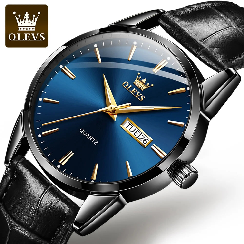 2024 OLEVS Brand 6898 Japan Movement Fashionable Business Watch Ladies Waterproof Ceramic Women's Watches Quartz Wrist Watch