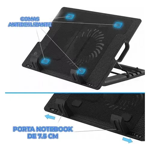 Universal USB Laptop Cooling Base Fan