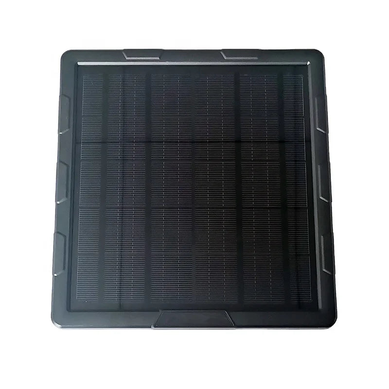 IP66 5W Hunting Trail Camera Solar Panel 7500mah Power Bank With Battery Charger 12V 6V Output for Outdoor Security Cameras