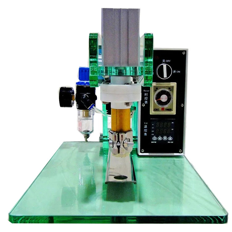 Semi Automatic Coffee Bag One Way Degassing Valve Applicator Machine One Way Coffee Valve Machine Valve Applicator