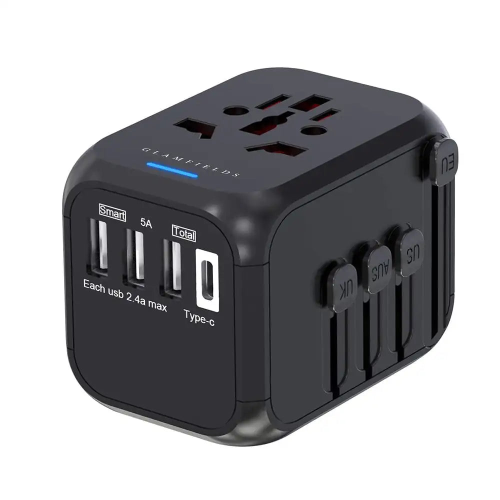Multinational UK BS 5733 Japan Universal Travel Adapter 10A/250V Smart Home Product for International Travel