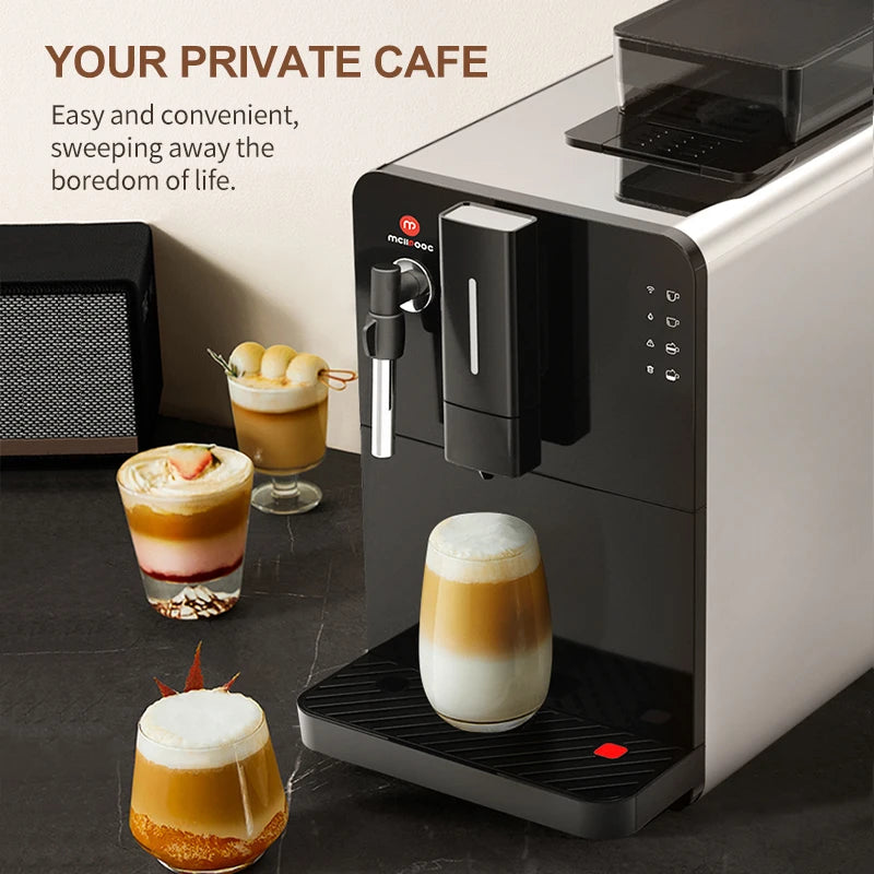 Hi03 All in One Smart Office Home Express Cappuccino Espresso Fully Automatic Coffee Machine
