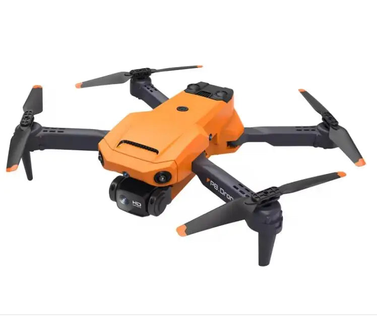 New Mini Drone P8 4K 1080P HD Dual Camera WiFi Fpv Smart Positioning Foldable Quadcopter RC P8 Drone