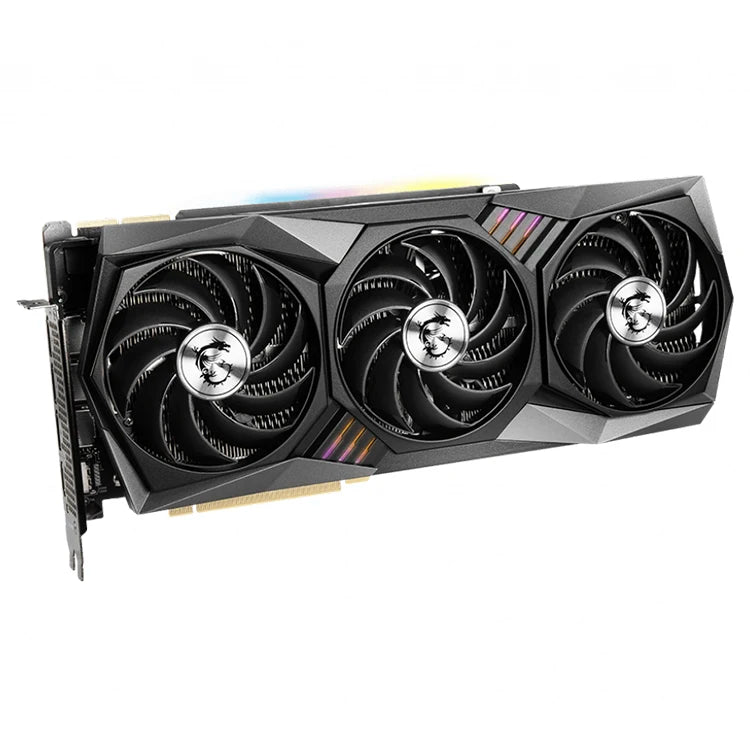 UsedMSI GeForce RTX 3090 GAMING TRIO 24G NOT LHR Gaming Graphics Card With GDDR6X 30 Series 3080 3070TI 3070 3060TI 3060 GPU