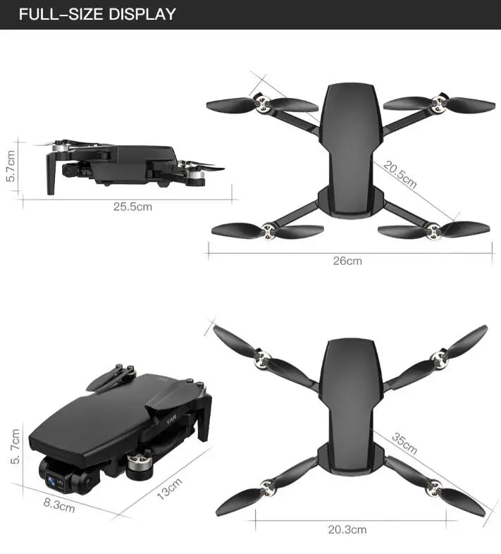 SG108 5G GPS Drone With 4k HD Camera WiFi Brushless Motor FPV Drone RC Professional Drone