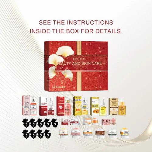 EELHOE 24 Cells Beauty Makeup Blind Box Hydrating Skin Care Moisturizing Skin Care Set 24 Cells Skin Care Blind Box