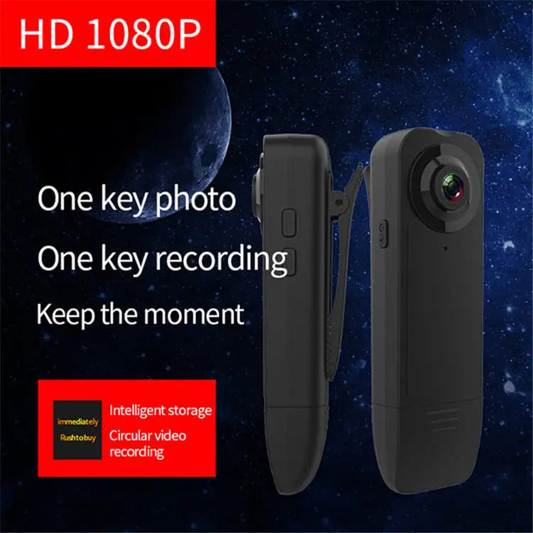 A18 1080P Without Wifi Mini Body Camera Home Security Recording While Charging Motion Detection Night Vision Indoor and Outdoor