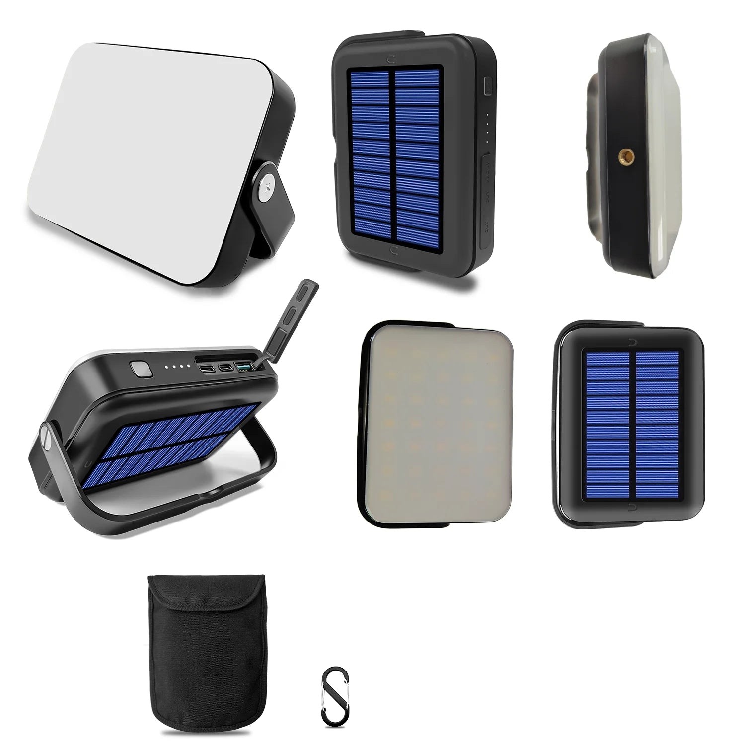 13400mah Solar Power Bank Charger Portable Solar Generator for Mobile Devices