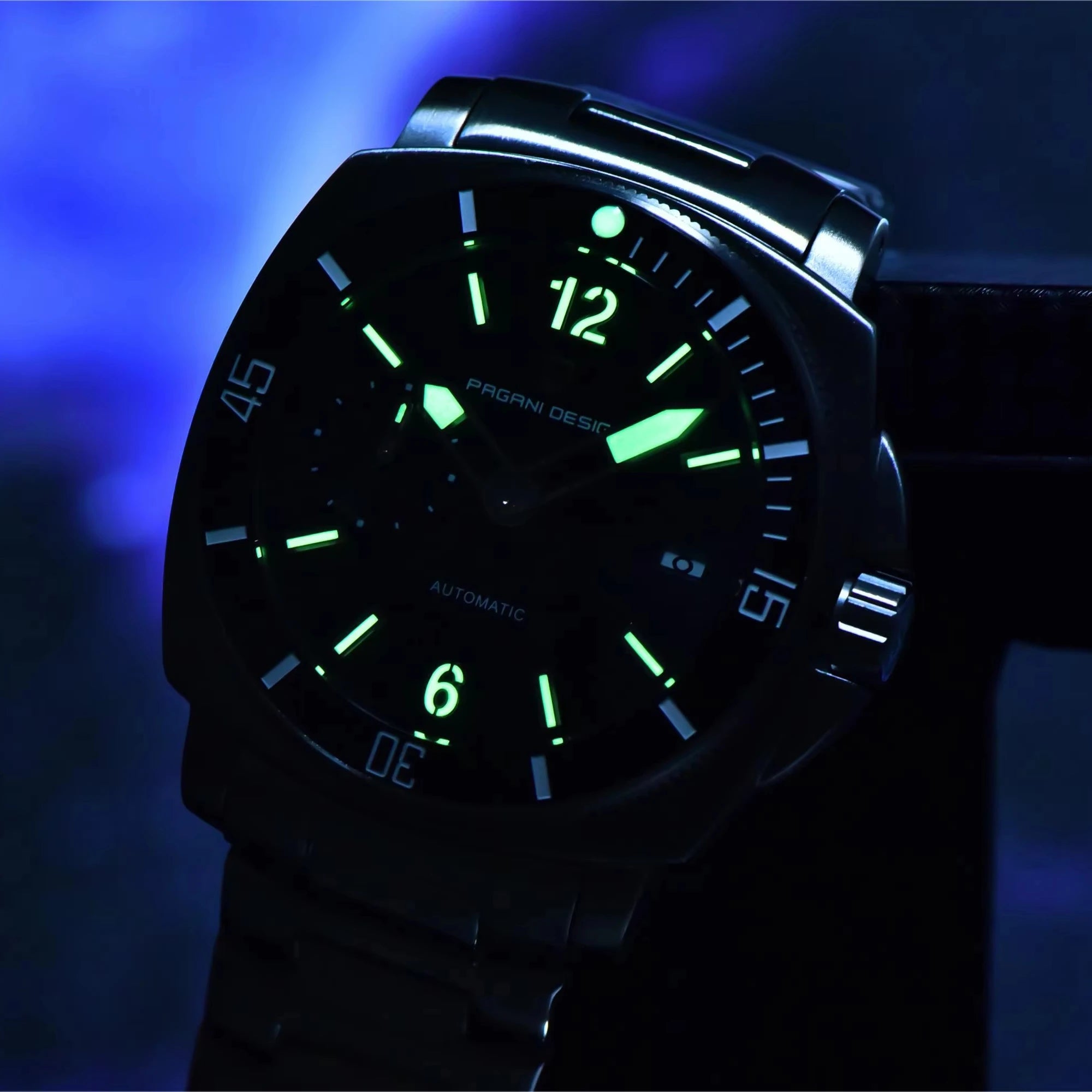 PAGANI DESIGN Men's Watches Automatic Watch for Men 316L Stainless Steel Mechanical Wristwatch Men 2025 New Waterproof Watch Men