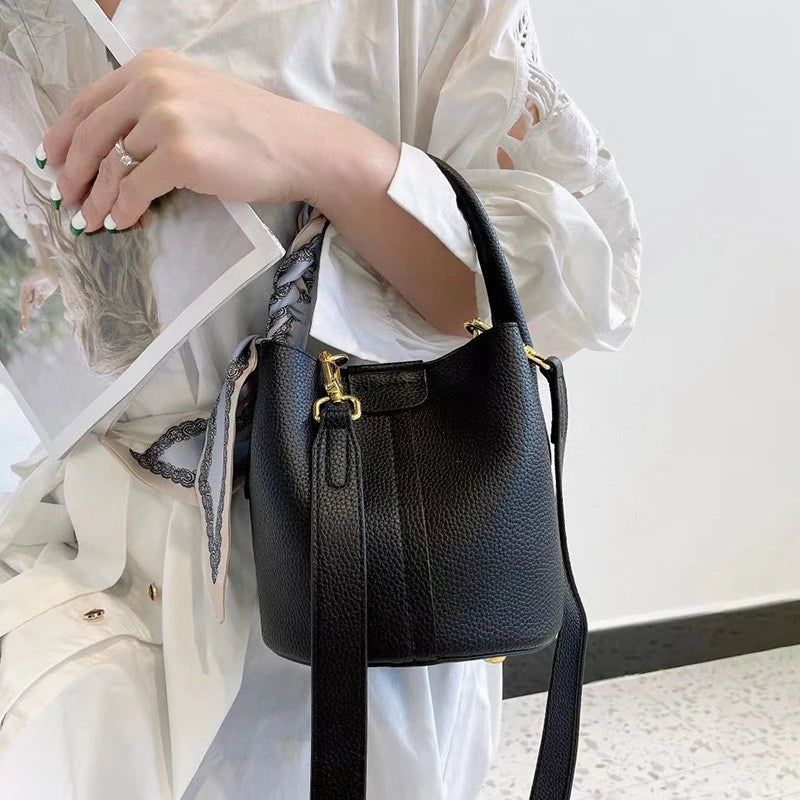 Hot Sale Women Hand Bags Bucket Shape Shoulder Crossbody Bag Ladies Messenger Bags Women Handbags