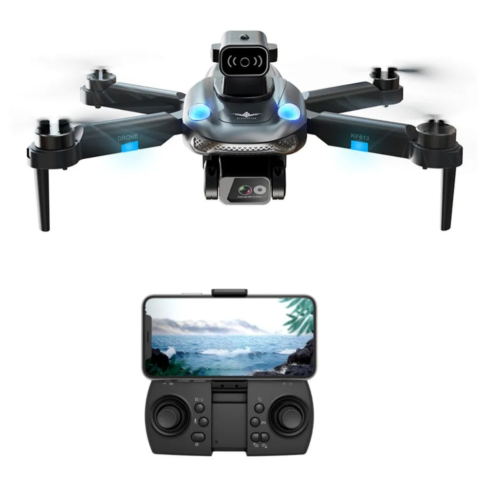 AE12 Drone with 4K UHD Flying Dual Camera WIFI FPV Foldable Drones Toys RC Quadcopter Height Keep Drones Camera Helicopter Toys