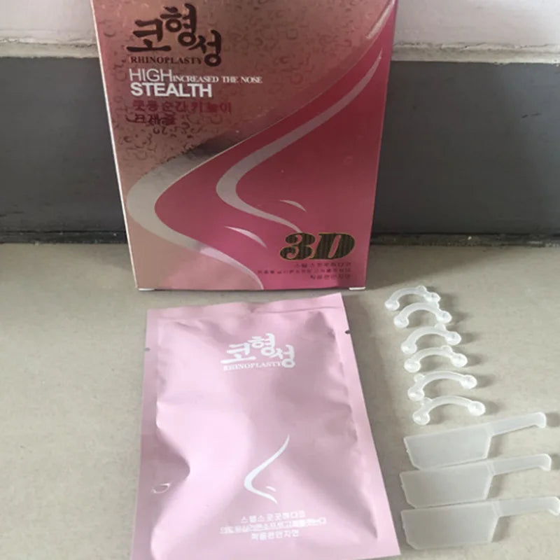 2 Sets Nose Up Lifting Nose Shaper Lifter Nose Slimmer Nose Corrector Nose Bridge Straightener Beauty Tool 3 Size Pain Free
