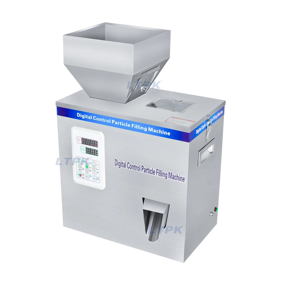 LTPKLT-W200N Semi Automatic Coffee Spice Tea Sugar Salt Stand up Pouch Bags Pouch Sachet Powder Granule Weighing Filling Machine