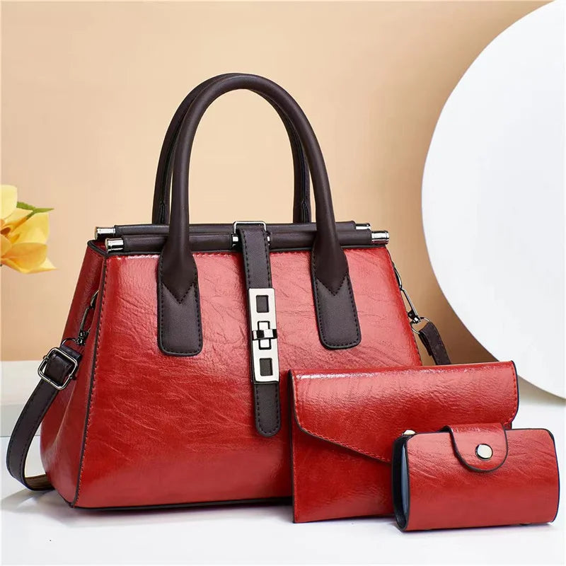 2023 New Spring Solid Color Pu Leather Female Crossbody Bags Fashion Luxury Women Handbags