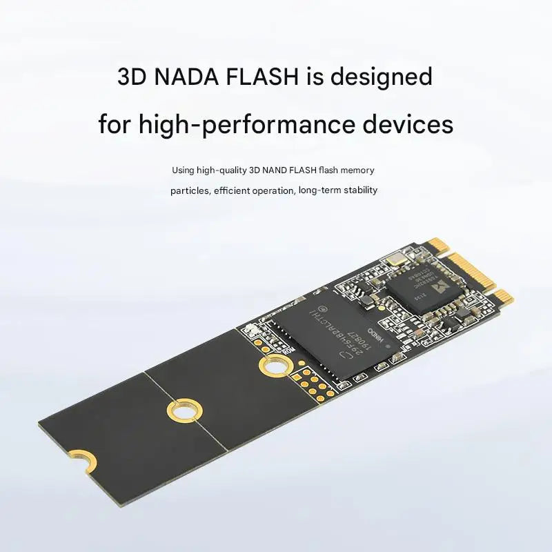 1TB M-SATA Internal Solid State Drive for Desktop with 480-520MB/s Read/380-420MB/s Write Speed TLC Architecture