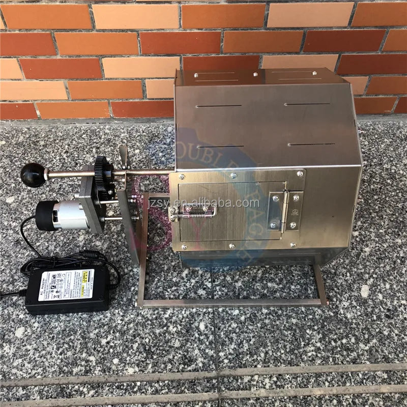 Household Automatic Coffee Roaster Machine Fried Beans Stir-Fried Chili Sauce Fried Millet Frying Roasting Tool With Windows