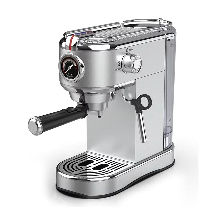 Best Sale Automatic Coffee Machine 19bar Italian Smart Coffee Maker Stainless Steel Portable Espresso Machine for Coffee Shop