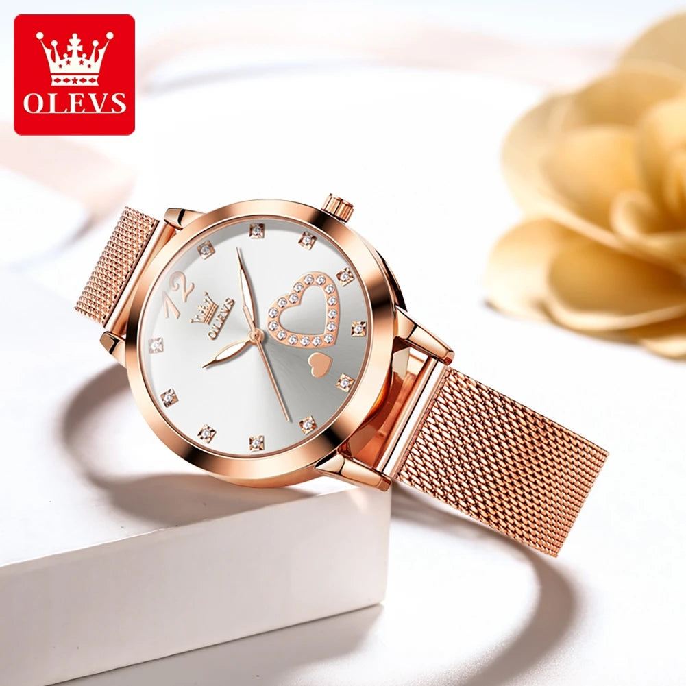 OLEVS Watch 5189 Hot Selling Brand Popular Women's Watches Good Quality Quartz Movement 3ATM Waterproof Ladies Watch