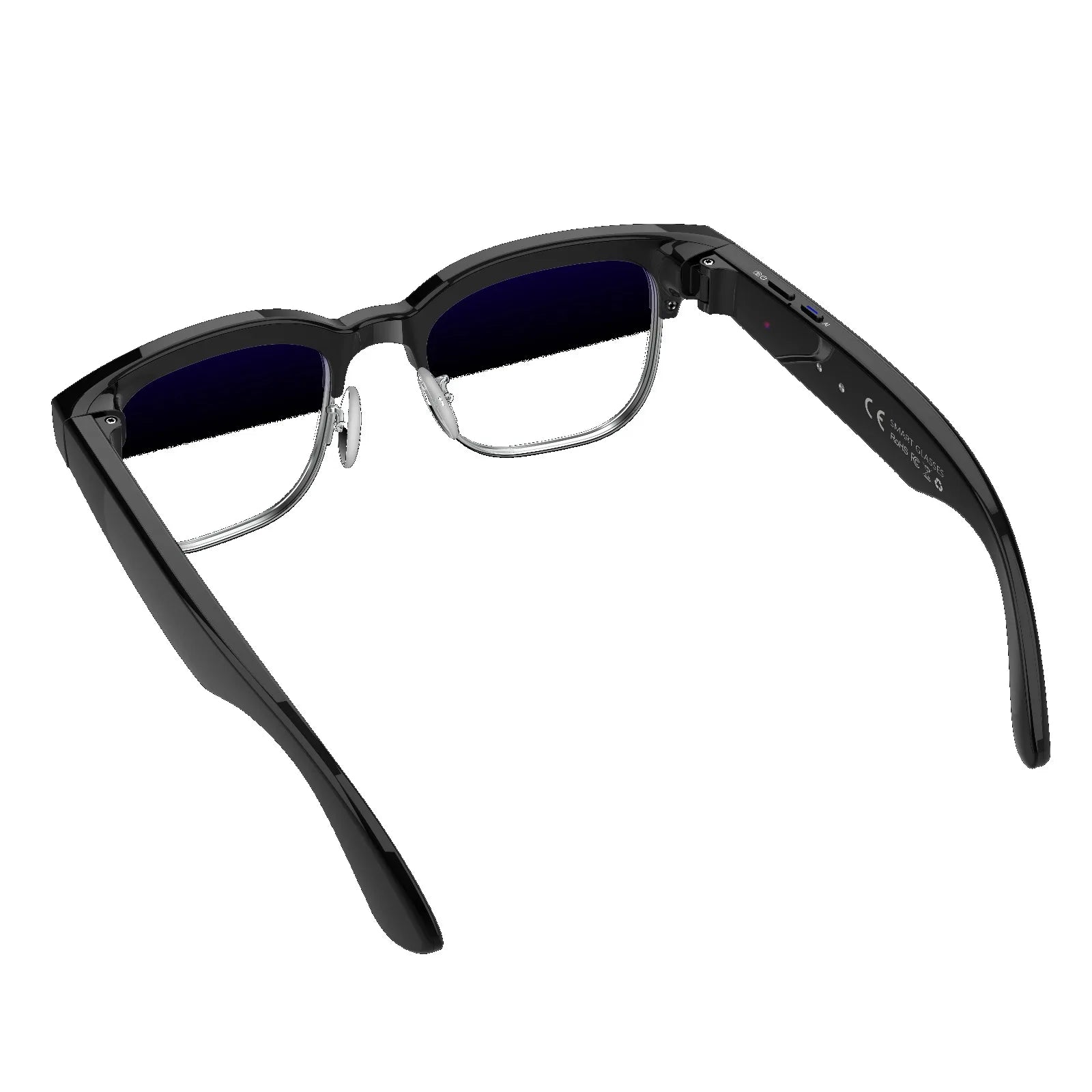 Smart Glass 2025 Newest AI Assistant Real-time Translation Dual Microphone Noise Reduction Touch Control IP66 Waterproof