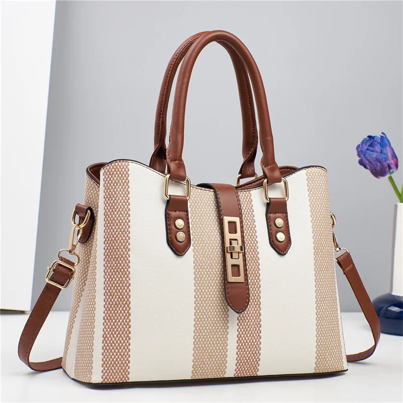 Women Handbags Leather Women Hand Bag Lightweight Pu Shoulder Hand Bags Custom