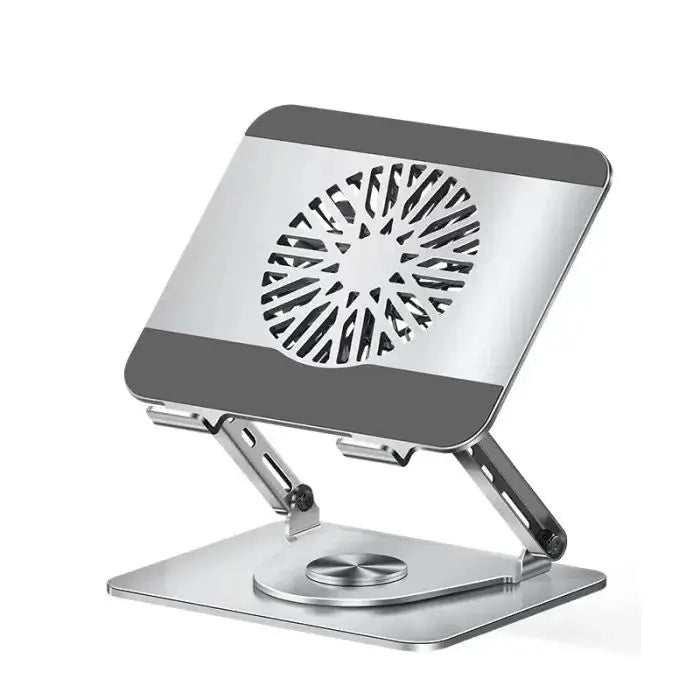 360 Rotating Computer Stand with Fan Laptop Table Support Pour Ordinateur Portable Stand for Study Table