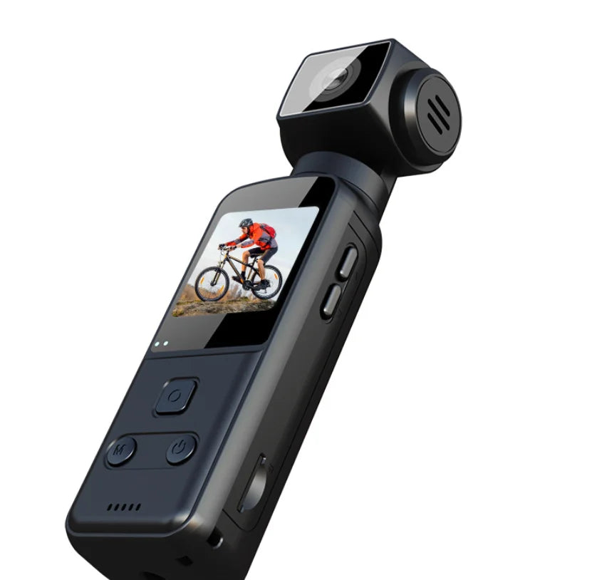 4K Action Digital Camera 1.33" Screen 270 Degrees Rotate Wifi Transmission Record Lightweight Portable K1 Sport Motion Camera