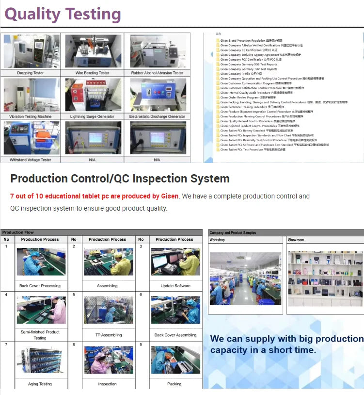 Factory Sell 5G Wifi 10.1 Inch Android Tablet PC Dual SIM 4G GSM WIFI GPS MTK 6750 Capacitive IPS Screen Octa Core Educational