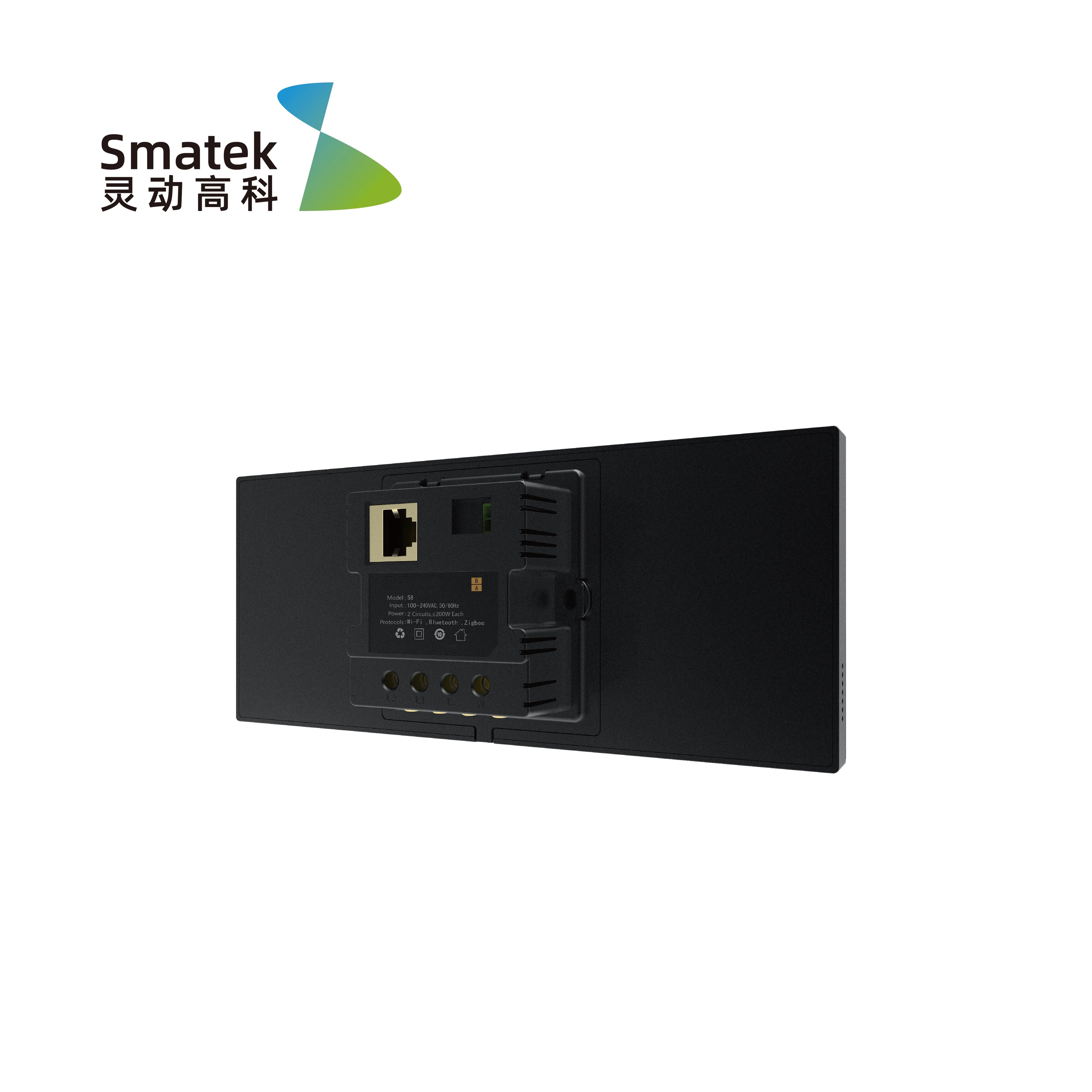 2025 Shenzhen Luxury Home Automation Smart Home Appliances 100-240VAC Zigbee & Wi-Fi Android & Tuya OS US Plug App Controlled