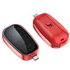 Emergency Keychain Outdoor Portable Mini Solar Powered Plug and Charge Solar Power Bank Compact External Battery Charger