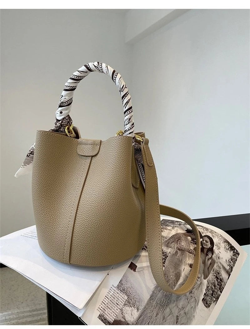 Hot Sale Women Hand Bags Bucket Shape Shoulder Crossbody Bag Ladies Messenger Bags Women Handbags