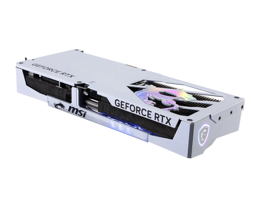MSI GAMING TRIO OC GeForce RTX 5080 16 Video Card ( G WHITE) GDDR7 Graphics