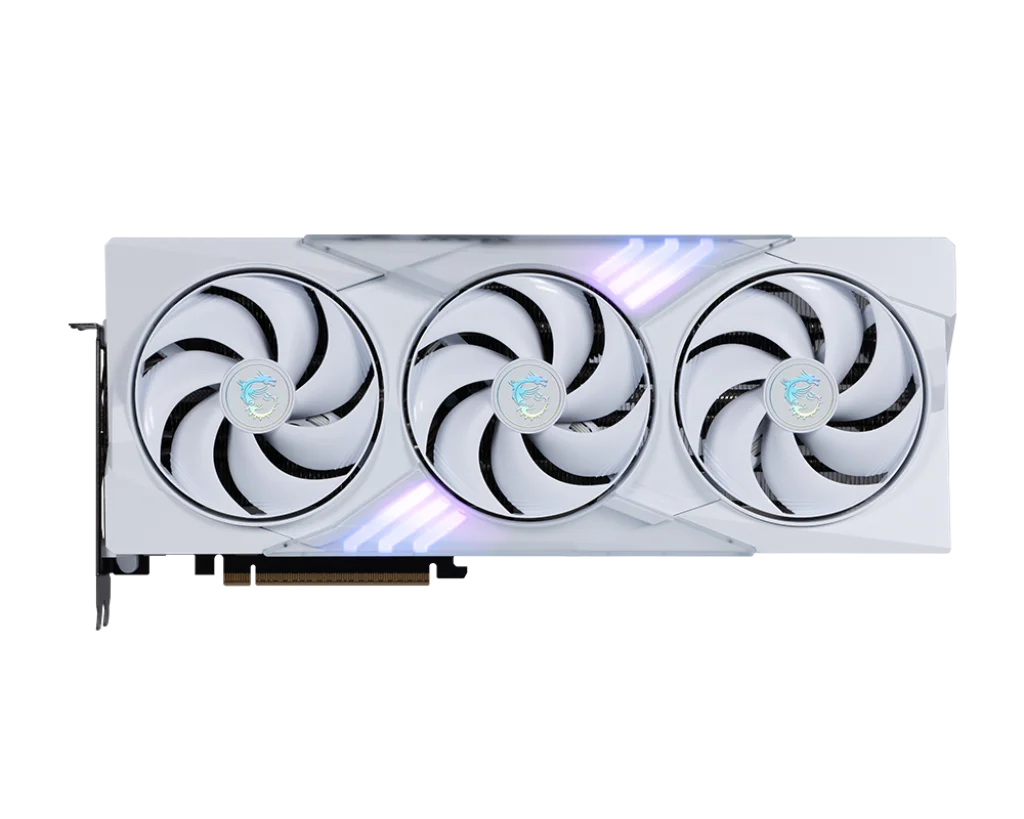MSI GAMING TRIO OC GeForce RTX 5080 16 Video Card ( G WHITE) GDDR7 Graphics