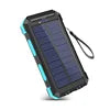 Outdoor Emergency Portable Solar Power Bank Type-c 20000mah Dual Usb Solar Panel Portable Power Station