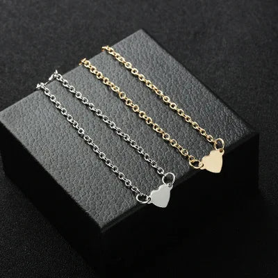 New fashion  Simple Love Heart Bracelet For Women girl Accessories jewelry wholesale