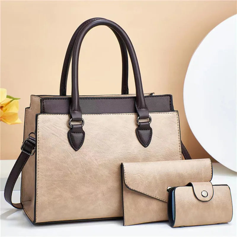 2024 New Three-Piece High Capacity Fashion Trend Messenger Bags Luxury Women's Bags Womens Handbags Tote Bag Handbag Set