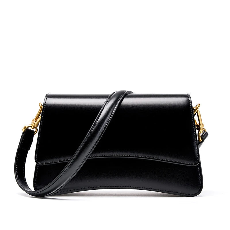 Promotional Custom Small Best Genuine Leather Woman Casual Handbag Single Shoulder Crossbody Women'S Bags for Women High Quality