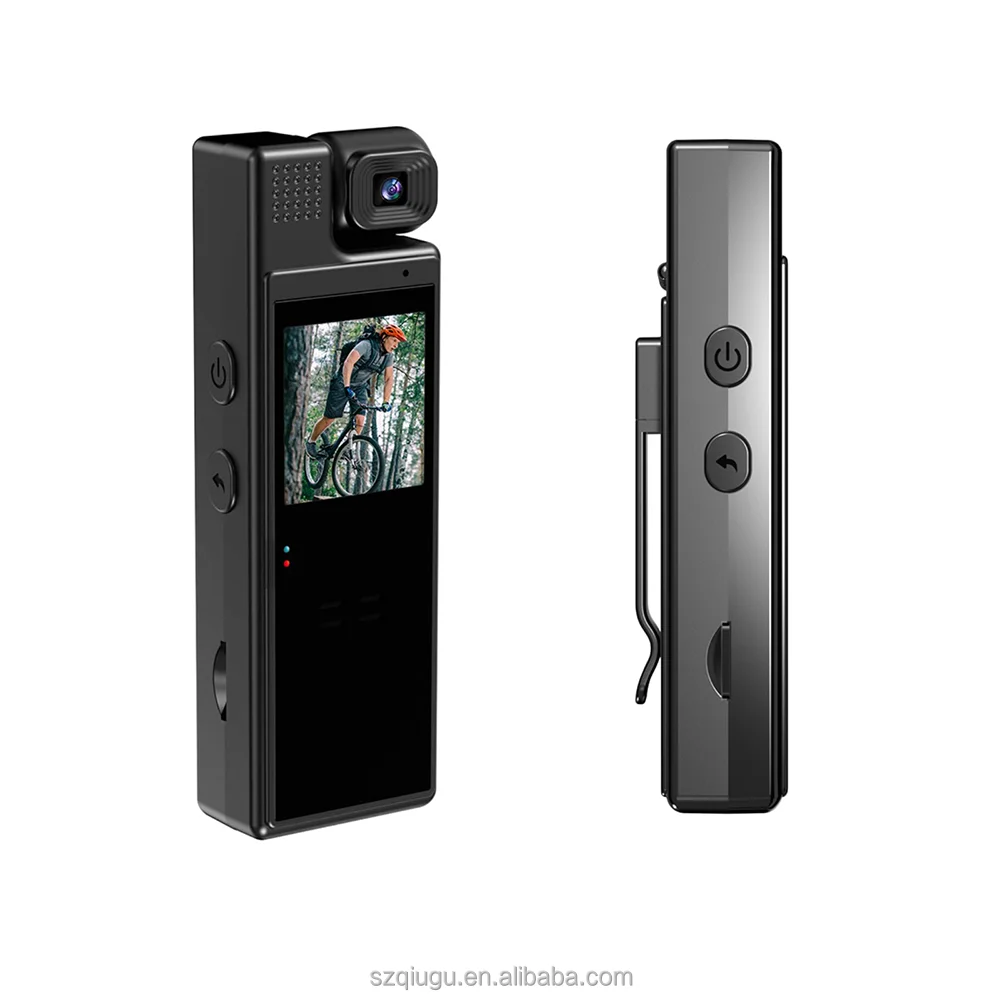 MD No Wifi MIni Body Camera Home Security Cam Surveillance Cameras Indoor and Outdoor Action Sports Cameras Clip Design