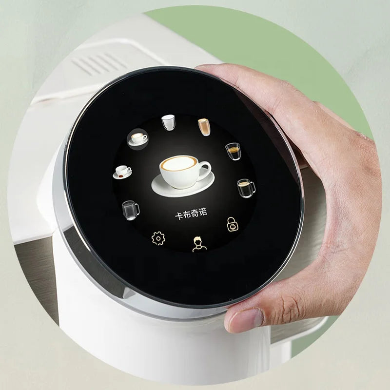 Dr.Coffee H2 White Color Fully Automatic Coffee Machine for Home