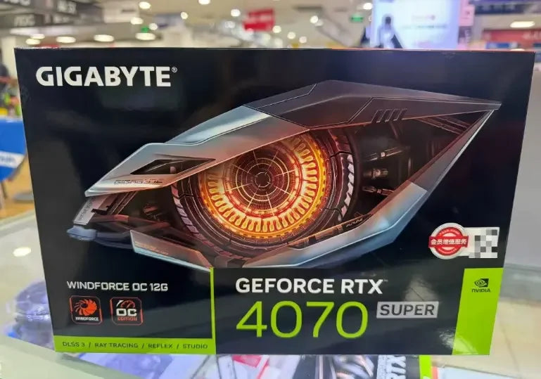 Brand New RTX 4070 Ti SUPER OC 12 GB WINDFORCE GPU Gaming Graphics Card