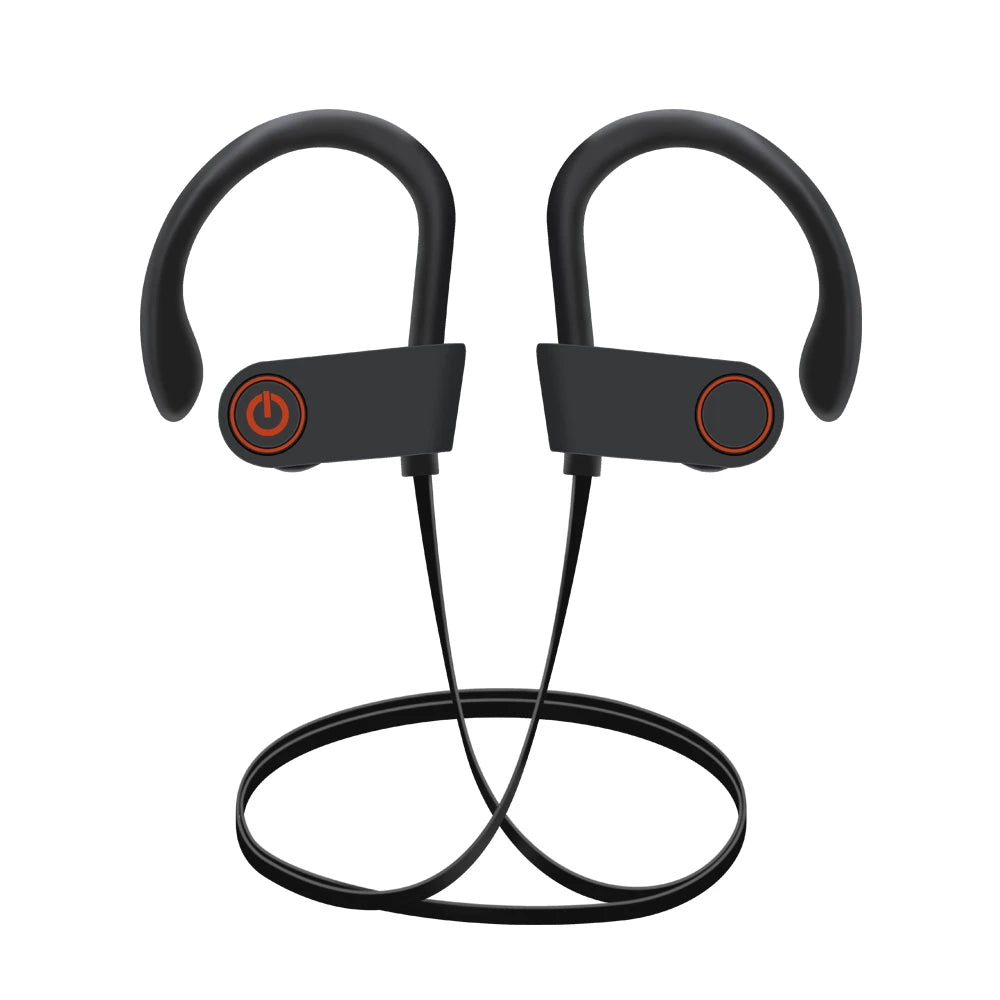 Bluetooth Headphones Wireless IPX4 Waterproof Gaming Earphones with Mic HD Stereo Neckband hang Neck Earphone