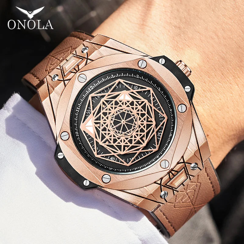 ONOLA Brand 3810 Men'S Watches Sport Hand Watch Men Waterproof Men Watches Luxury