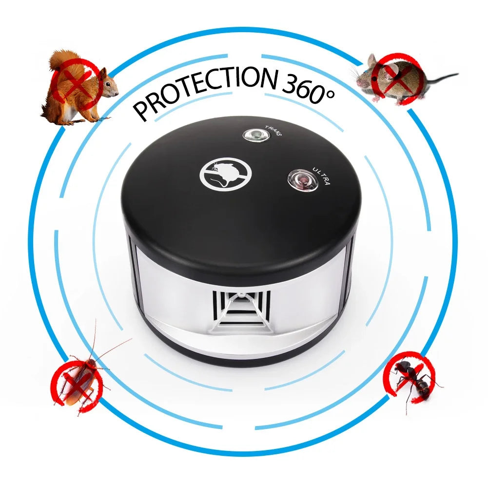 Hot Sale Classic Ultrasonic Indoor Mouse Bird Repellent Low Price High Frequency Plug-In Repellent Solid Electrical Power Source