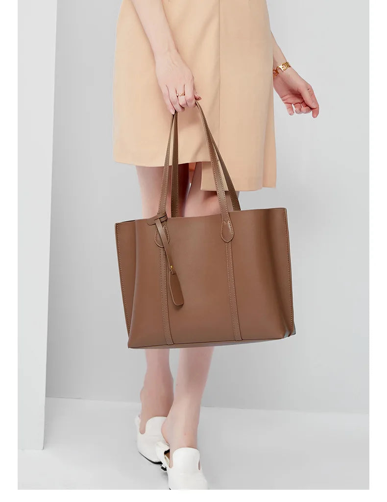 Custom Fashion Ladies Leather Bag Shoulder Designer Hand Bags Brands Purses and Handbags Cowhide Leather Luxury Women