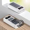 Wholesale Charger Travel Powerbank Led Solar Power Bank Portable 30000mah Power Bank Solar