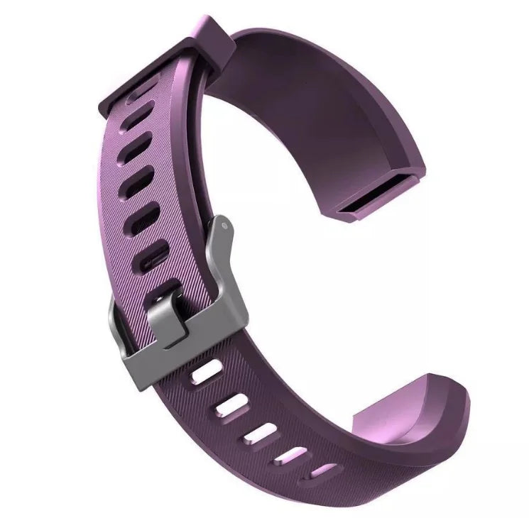New 115Plus Smart Watch Health Bracelet with Heart Rate & Blood Pressure Monitoring Fitness Tracker Bluetooth Wristband
